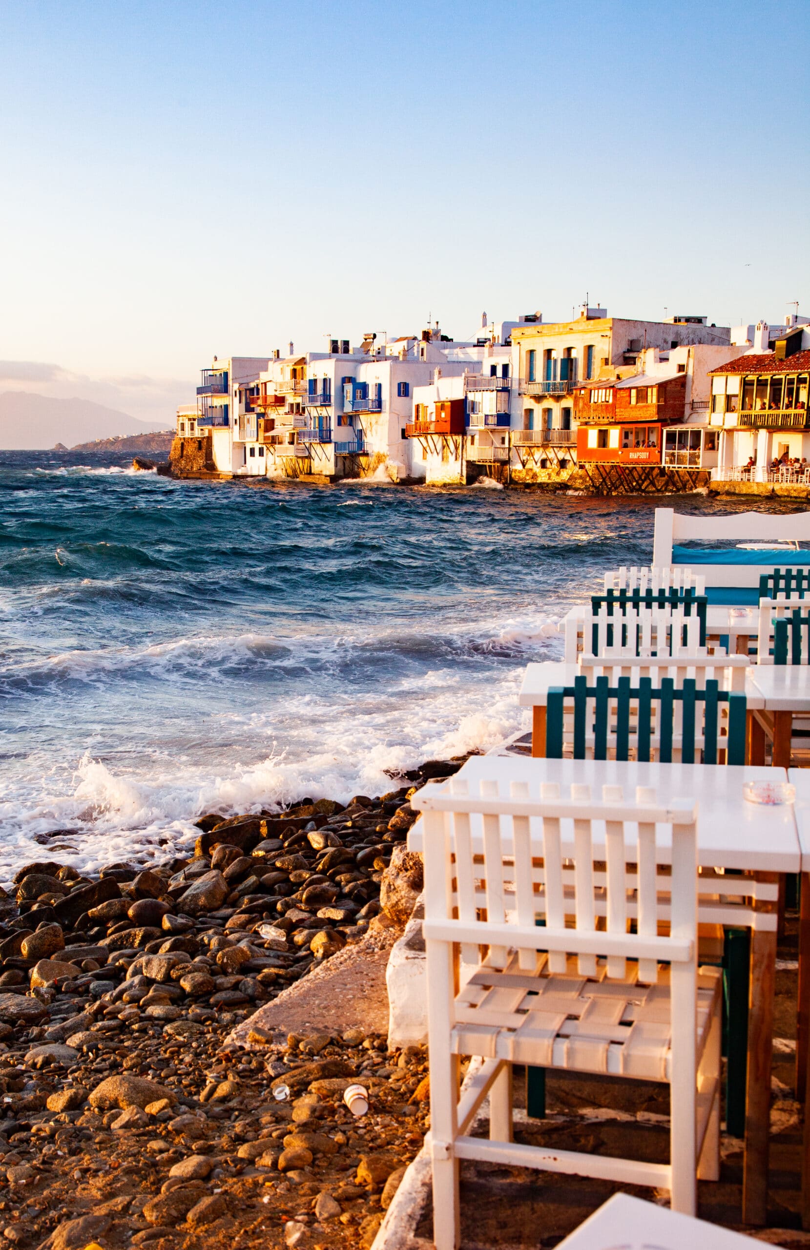 beautiful island of Mykonos, Greece - luxury travel destination - Greek islands