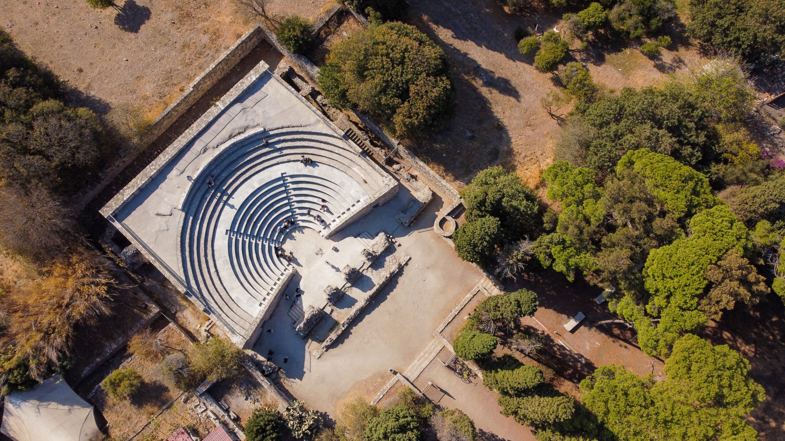 Roman Odeon of Kos Town in Kos Island